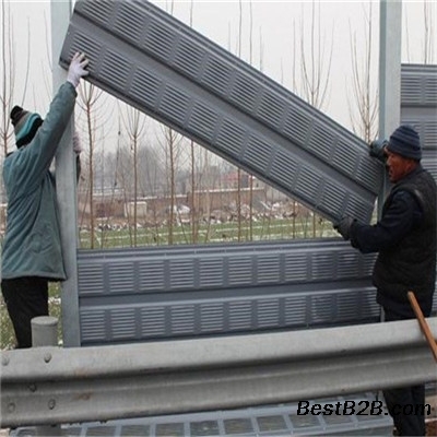 鶴崗空調(diào)聲屏障 伊春橋梁隔聲屏障 佳木斯道路聲屏障